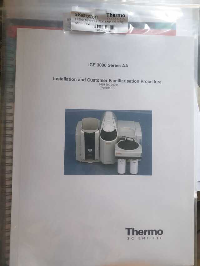 Атомно-абсорбционный спектрометр THERMO ice 3000 Series