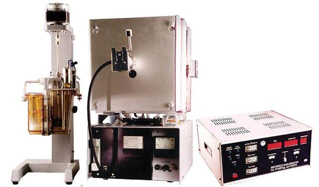 Экспресс анализатор на углерод АН-7560,  служит для определения содержания углерода в сталях и сплавах методом автоматического кулонометрического титрования