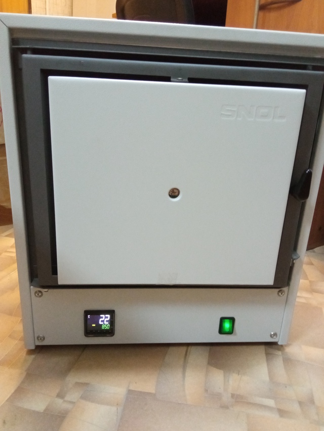 Электропечь (муфельная печь) Snol 8,2./1100 с электронным терморегулятором 