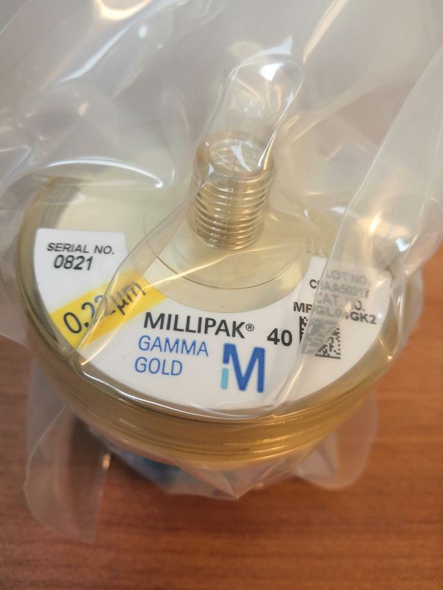 Фильтр финишный Millipak 40, 0,22 мкм, стерильный