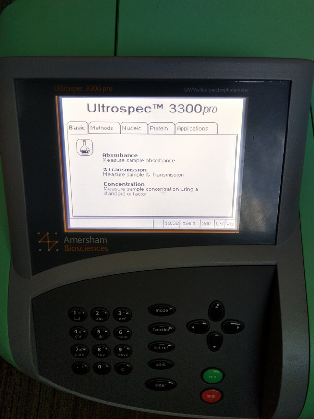 GE Amersham Biosciences Ultrospec 3300 Pro УФ/видимый спектрофотометр