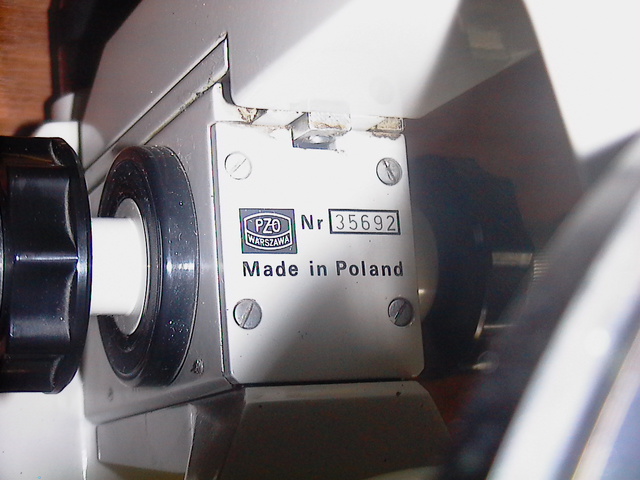 микроскоп оптический монокулярный WARSZAWA PZO